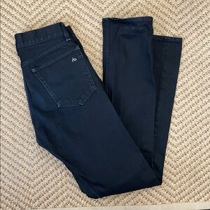 rag & bone - Slim Straight Denim Jeans - Black - 32x32